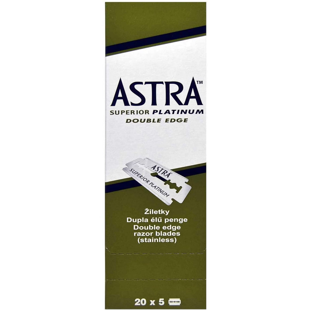 Astra Superior Platinum Double Edge Razor Blades