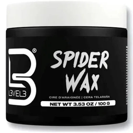 Bvel3 Spider Wax Hair Styling Wax - Strong Hold, Matte Finish, 3.53 oz (100g)