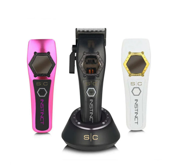 StyleCraft Instinct Metal Edition Cordless Hair Clipper w/ IN2 Vector Motor & Intuitive Torque Control