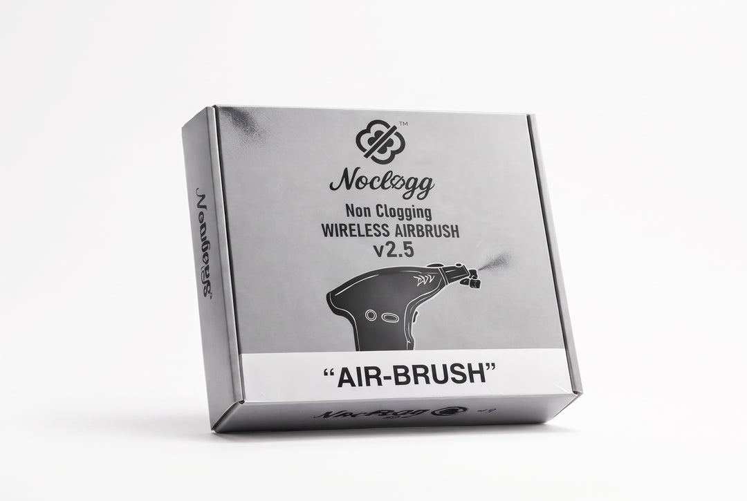NoClogg AirBrush v2.5 Non-Clogging Wireless Airbrush System
