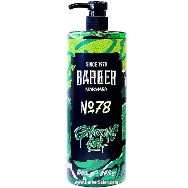 Barber Marmara No. 78 Shaving Gel | 34 fl oz (1000 mL)