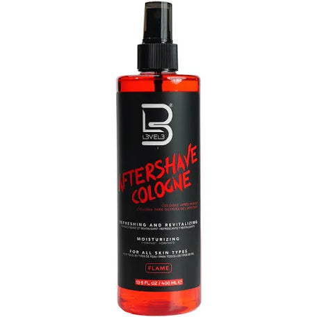 L3VEL3 Aftershave Cologne Spray – Flame – 13.5 fl oz (400 ml)