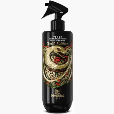 Immortal NYC Venom Gold Edition Reserve Familia Eau de Cologne Spray – 500ml
