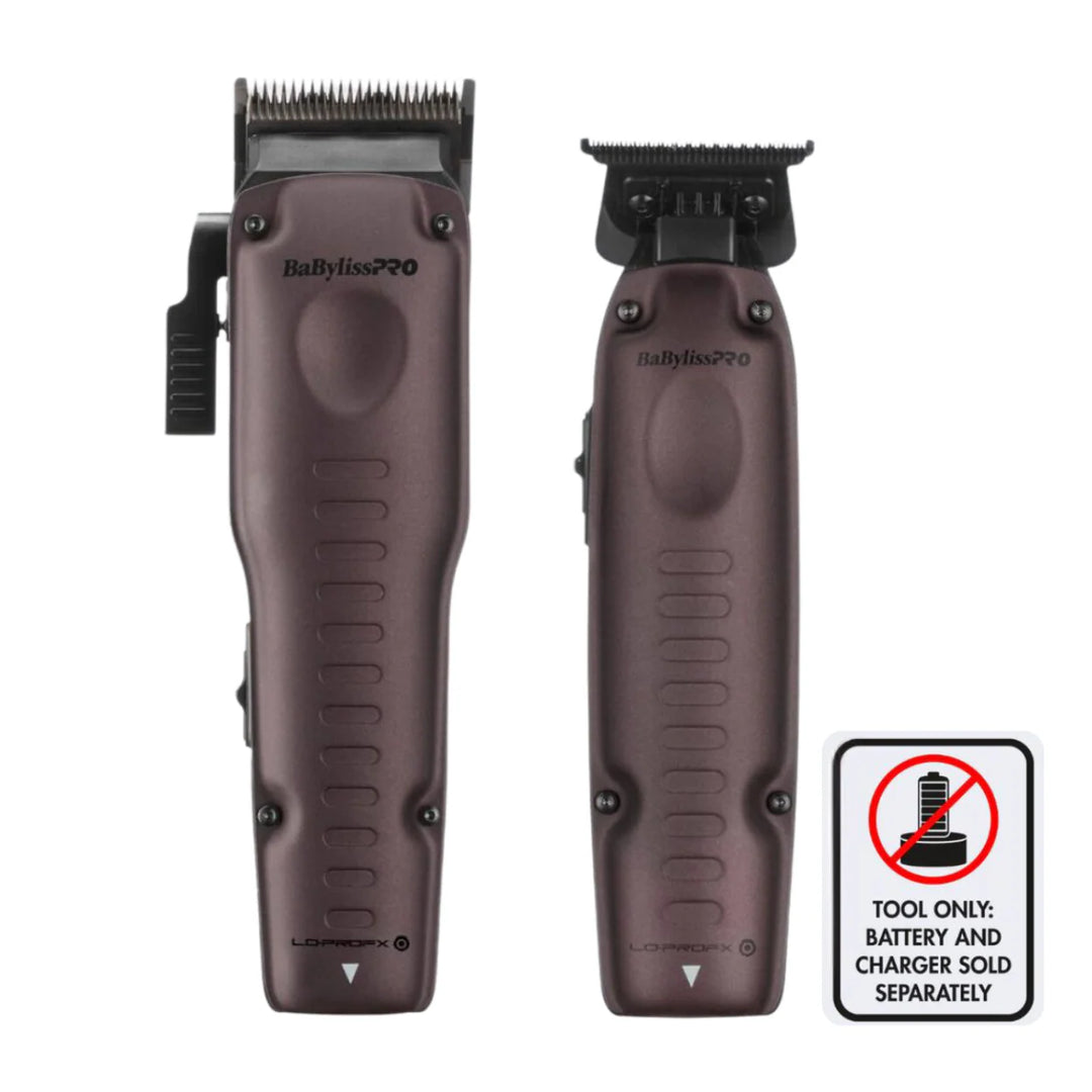 BabylissPRO® FXONE™ Purple LO-PROFX Limited Edition Tool Only Clipper and Trimmer (FX129PTO) Combo