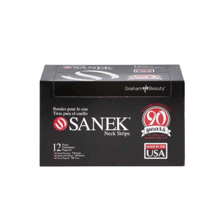 Sanek neck strips 720 count Graham Beauty barber sanitation supplies