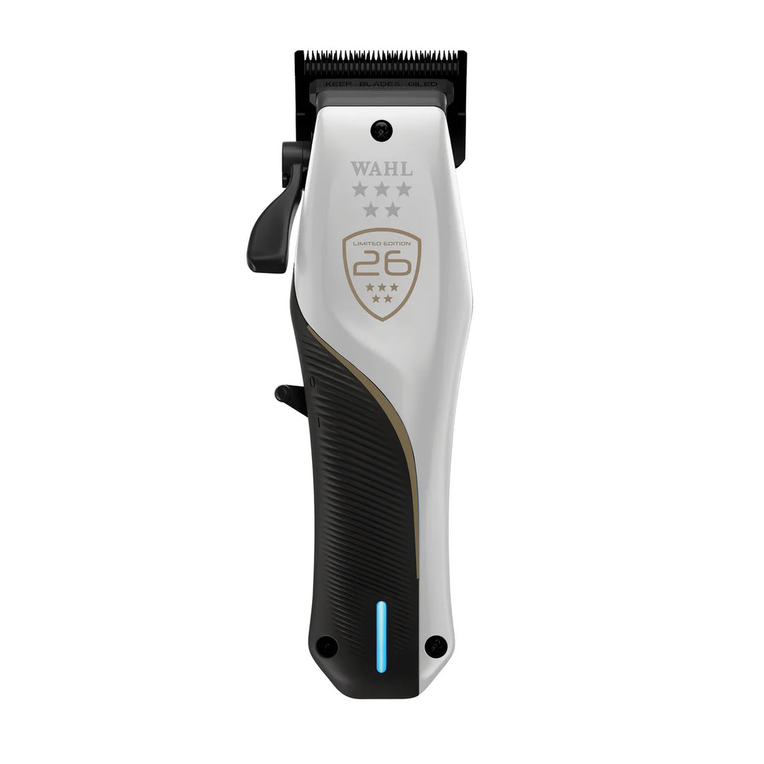 Wahl Vapor cordless clipper championship edition professional barber tool white and black
