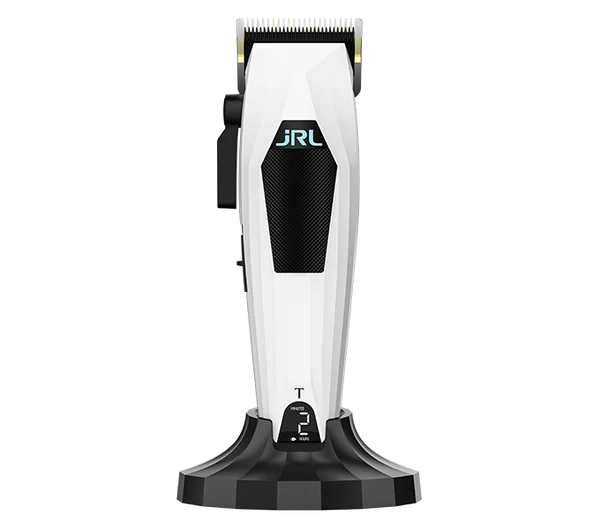JRL 3000C mini cordless hair clipper with charging stand professional barber tool