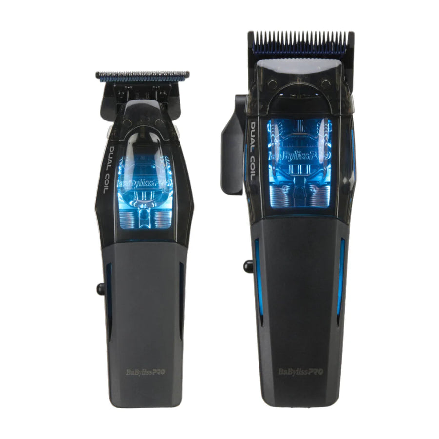 BaBylissPRO cordless clipper and trimmer combo dual coil motor professional barber set
