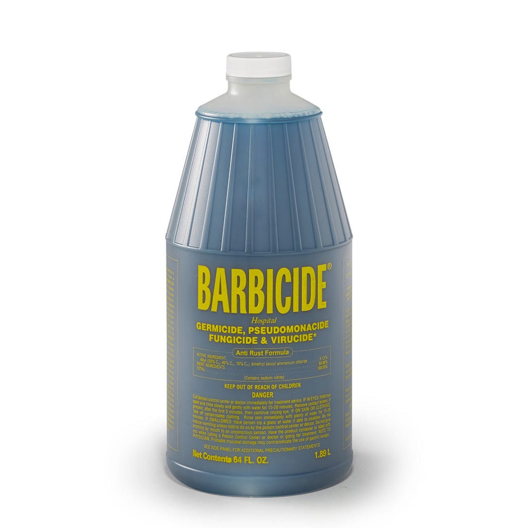 Barbicide Disinfectant Concentrate – 64 oz (1/2 Gallon) Hospital-Grade Barber & Salon Disinfectant