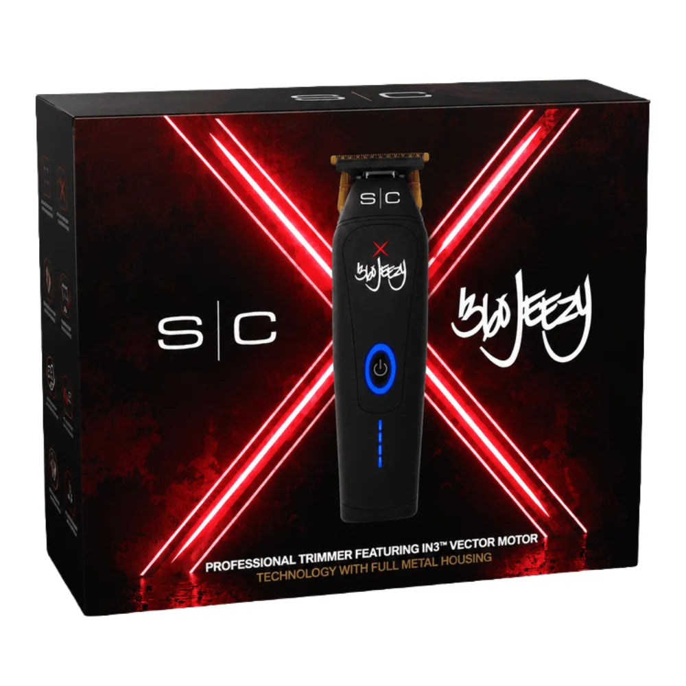 StyleCraft x 360 Jeezy SC423B cordless professional trimmer with IN3 Vector Motor package 