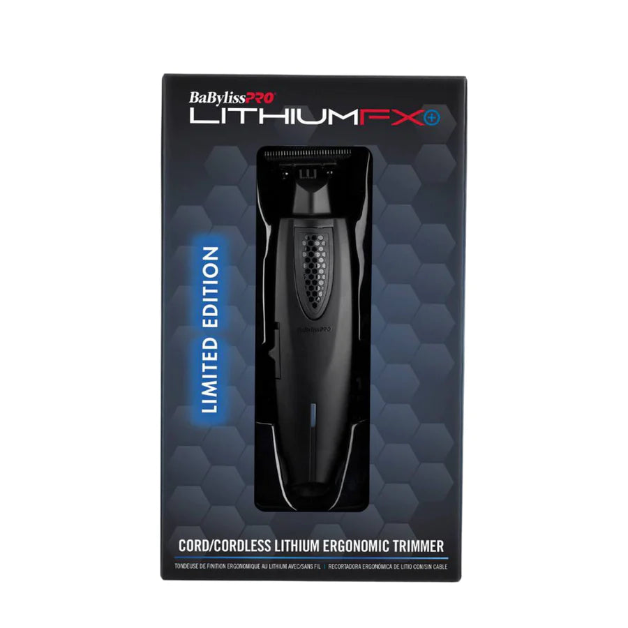 BabylissPRO Limited Edition Matte Black LithiumFX Trimmer