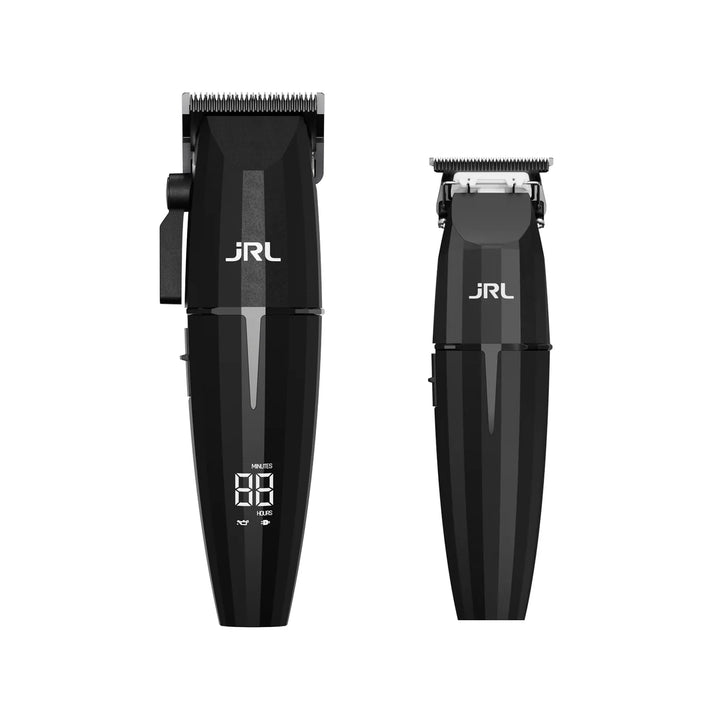 JRL Onyx Combo Collection Professional Hair Clipper & Trimmer Set