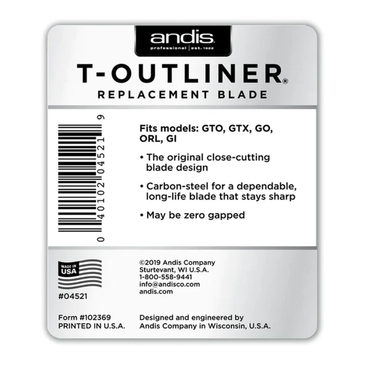 Andis T-Outliner Replacement Blade