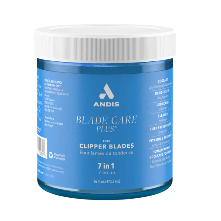 Andis Blade Care Plus 7-In-1 Dip Jar, 16-oz
