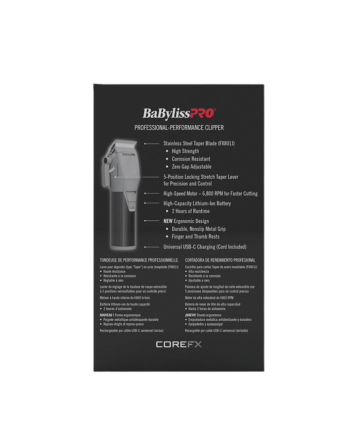 BabylissPro CoreFX Clipper #FX86