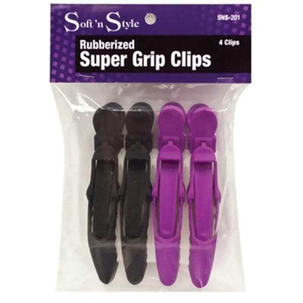 Soft style, super grip clips